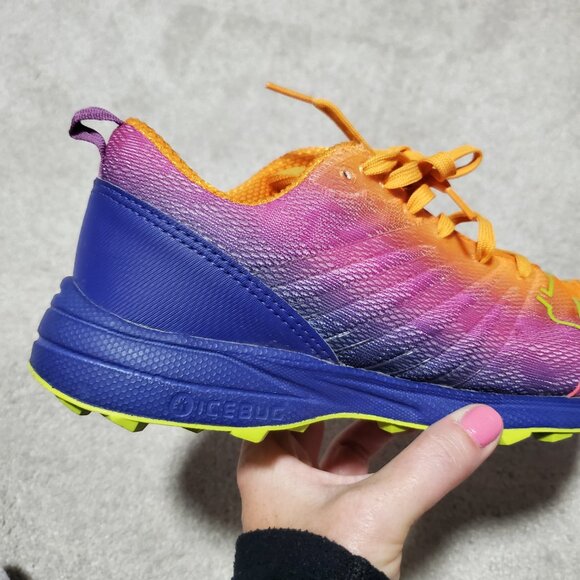 Icebug Women's Athletic Shoes, aggressive treads, great for traction on trails - Picture 3 of 11